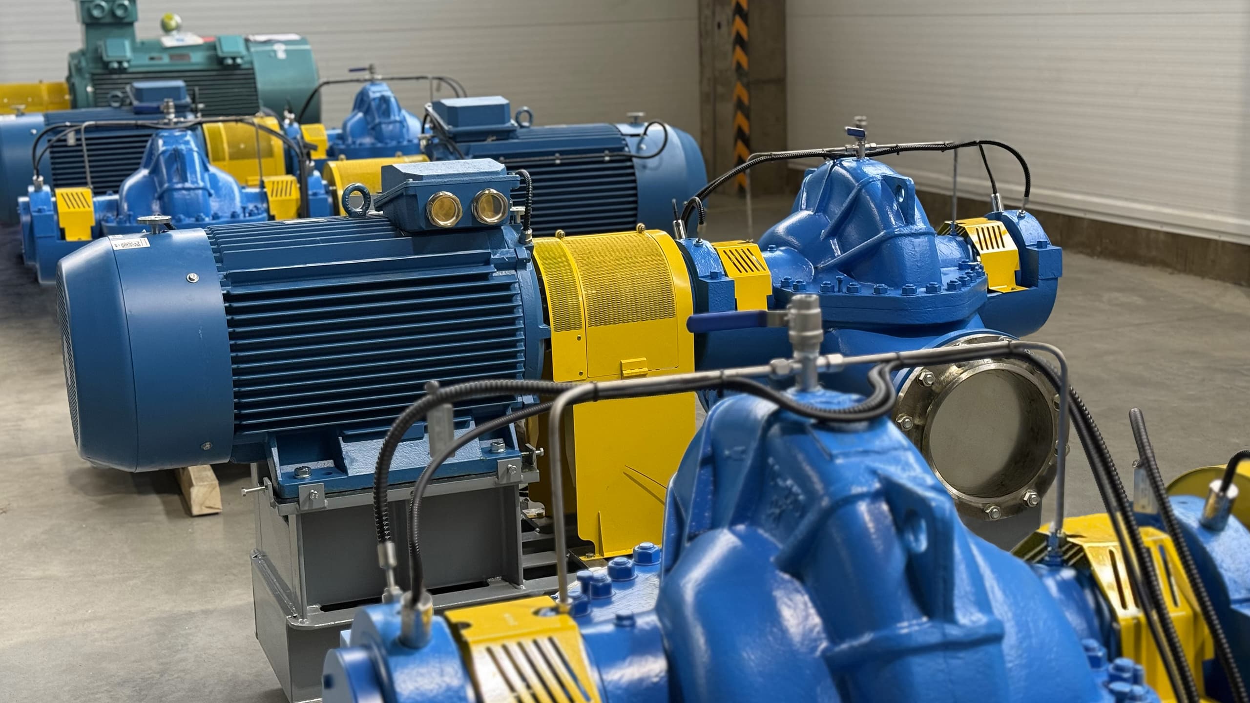 Насосные агрегаты двустороннего входа ДКМ-Д