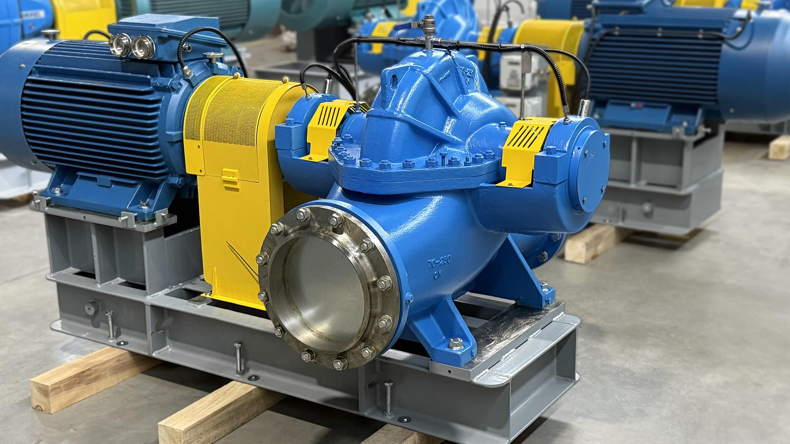 Насосные агрегаты двустороннего входа ДКМ-Д